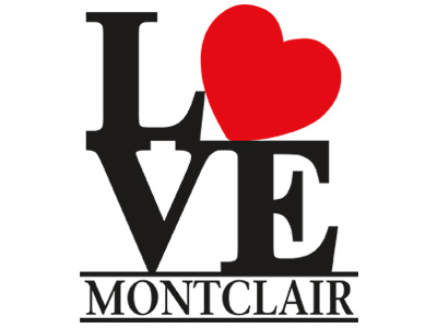 Love Montclair illustration logo vector