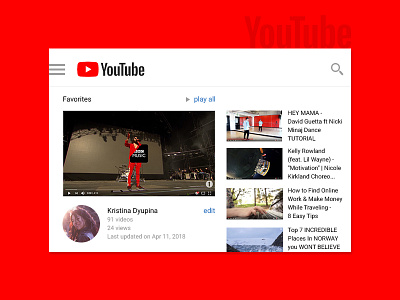 Favorites Daily UI 044 044 daily favorites ui youtube