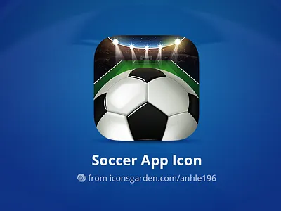 World Cup Soccer app icon appicon champion football game grass iconsgarden match soccer stadium world cup yard
