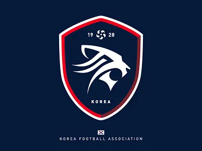 Korea Football Association Crest crest football kfa korea logo soccer team tiger worldcup