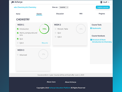 Online Leaning Website ui design ui ux web design