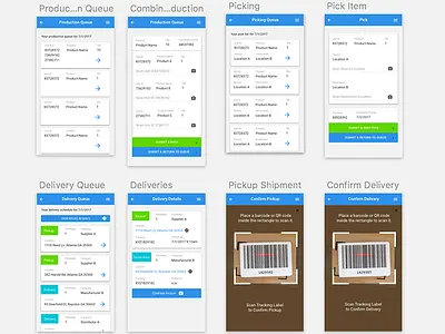 Blockchain based Mobile Supply Chain App