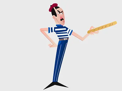 WORLD CUP 2018 FIFA - FRANCE 2018 character cup football france illustration world