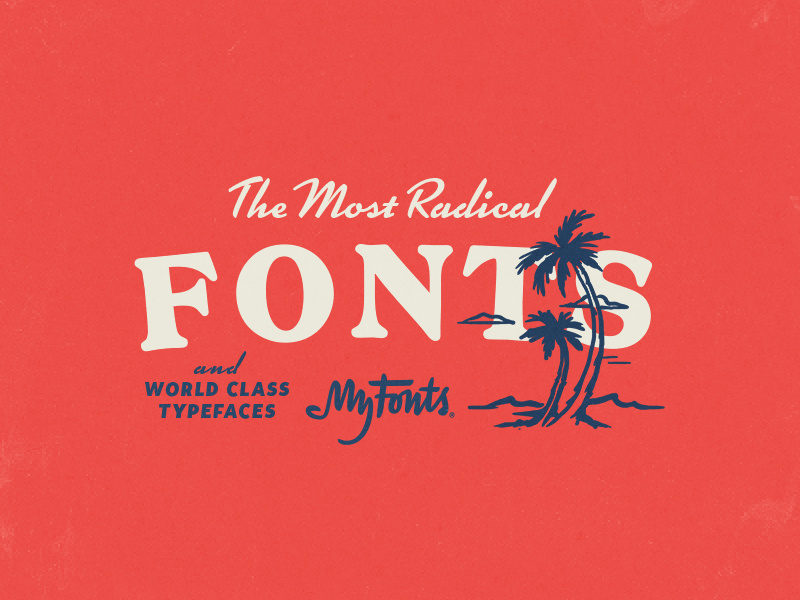 MyFonts Surf Advertisement 02