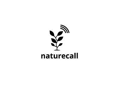 Naturecall icon illustration logo logotype nature naturecall