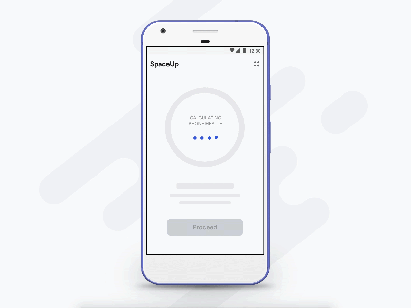Simple Scanning animation apps compression experience interaction oem scanning spaceup storage ui utility ux