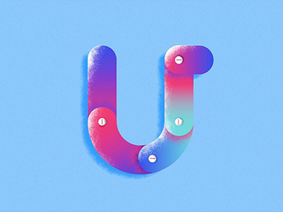 U 36days 36daysoftype letter typography u