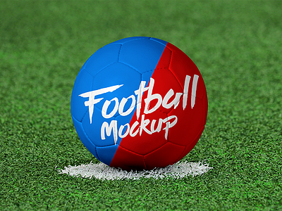 Free Soccer / Football Mockup PSD football football mockup freebie mockup psd psd soccer ball soccer ball mockup