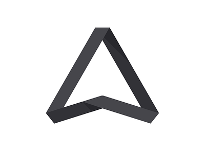 Ambition Logo ambition arrow black brand habit icon logo long shadow up