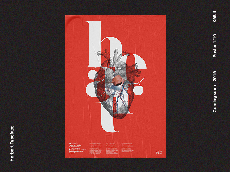 Example of Herbert Typeface - Poster 1/10