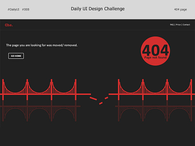 404 - Page not found 008 404 dailyui photoshop