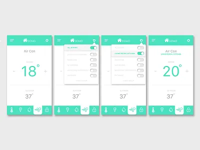 Domo - Air Con - Dropdown 027 daily ui