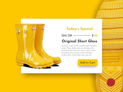 Daily UI 036 - Special Offer daily ui design ios iphone sketch special offer ui ui design user interface ux ux design yellow