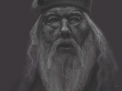 Dumbledore Quick Sketch albus dumbledore harry potter ipad sketch wizard