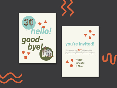 Hello/Goodbye Invitation