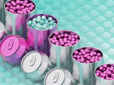 Balls can. 3d c4d can cinema4d jewelry maxon maxon3d motiongraphics redshift redshift3d silver