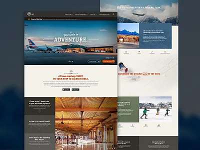 Jackson Hole Airport airport fly jackson hole travel