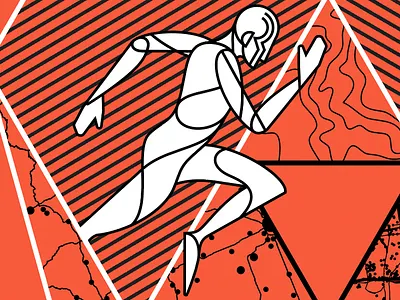 Runner apparel athletic running sport