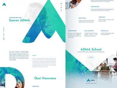 Adma Web web website