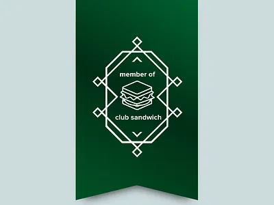 badge - dailyUi 084 badge club sandwich daily ui challenge dailyui dailyui084