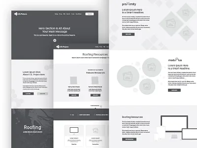 U.S. Polyco Wires brand aid content strategy ux wireframes