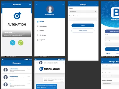 App Brainstorm app art design ui ux