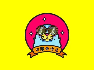 I'm the walrus! cartoon digital drawing flat happy illustration vector walrus