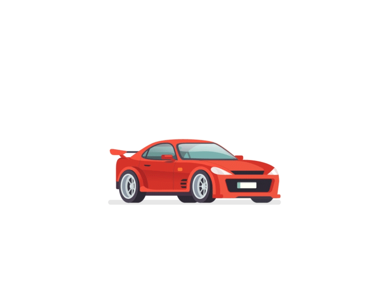 Car Jump GIF animation by Palaniraj on Dribbble