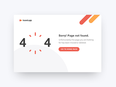 Daily UI 008 - 404 Error Page 404 error ui daily challenge dailyui landing page uiux user interface