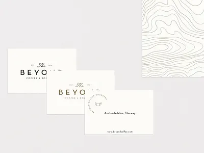 Beyond Coffee Roastery / Aurlandsdalen brand branding card coffee design graphic minimalism roastery simplicity visual