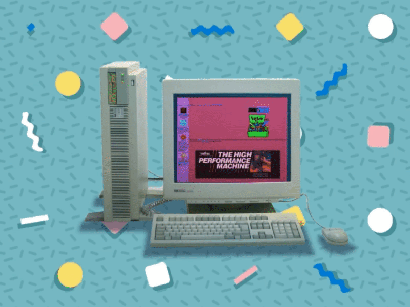 Popup ad ad collage dekstop funky odschool popup popupad vintage