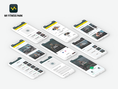 My Fitness Park application fitness fitness park moblie sport training