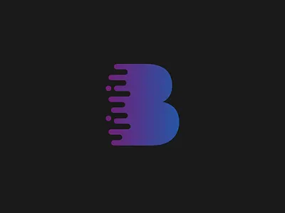 B for 36daysoftype 36days 36daysoftype abstract icon letter logo mark type