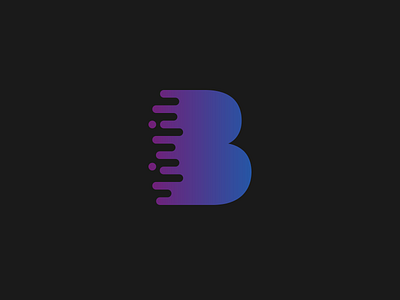 B for 36daysoftype 36days 36daysoftype abstract icon letter logo mark type