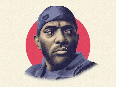 Prodigy of Mobb Deep (RIP) illustration mobb deep music portrait prodigy rap ripprodigy