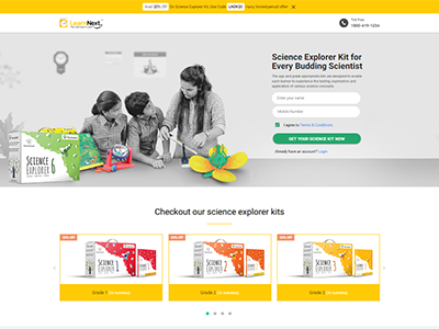 Learnnext Science Landing learnnext