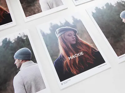 Mackie Re-brand branding brochure heritage knitwear mackie scotland since1845
