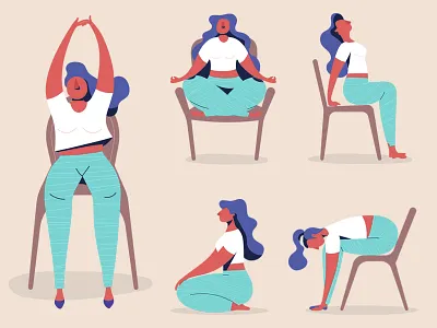 Office Yoga Poses international yoga day office workout office yoga stretch