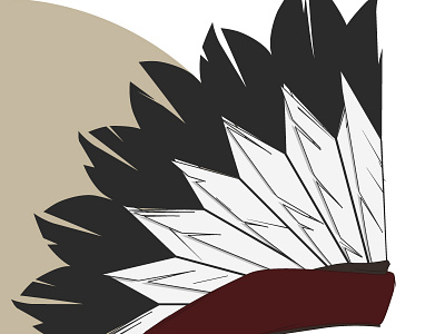 Indian's Headdress headdress illustrations