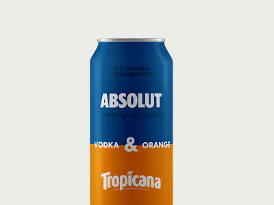 Branded Cocktails absolut can drinks vodka