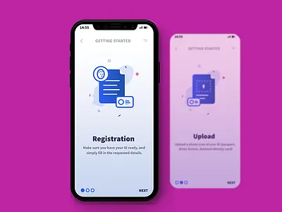 Onboarding Screen daily dailyui design experience onboarding registration ui uiux user web