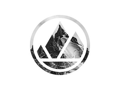 Wanderlust branding design graphic design image logo mark mountains outdoors photo unsplash