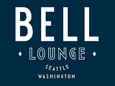 Bell Lounge logo design logo design restaurant design