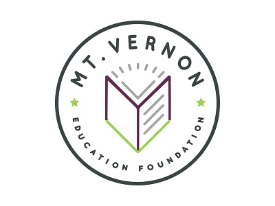 Mt. Vernon Education Foundation logo education logo