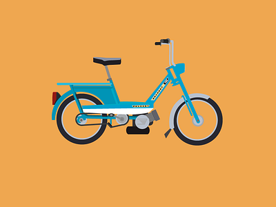 Mobylette 102 mobylette moped peugeot vehicle