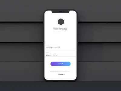 Social Sign-up-Screen-concept UI concept screen signup social ui ux