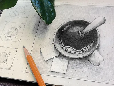 Coffee app icon sketching coffee cup coffee icon draw free app icon free icon freebie hot coffee icon ios junoteam sketch
