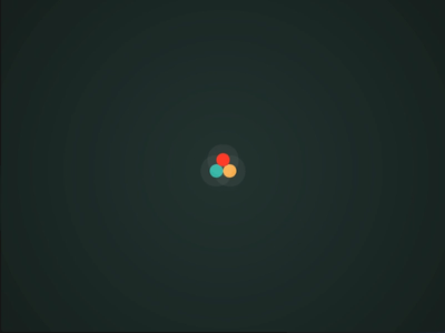 3 dots animation invision loader rotate studio