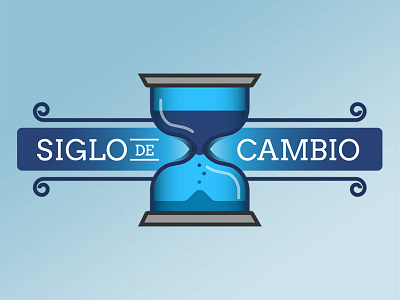 Siglo de Cambio Logo art direction chile education game logo logomark