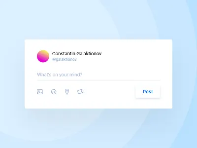 Daily UI #081 dailyui social status update ui uiux